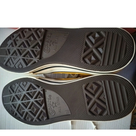 Converse Men's Sunflower Black High-Top Sneakers - Picture 4 of 7